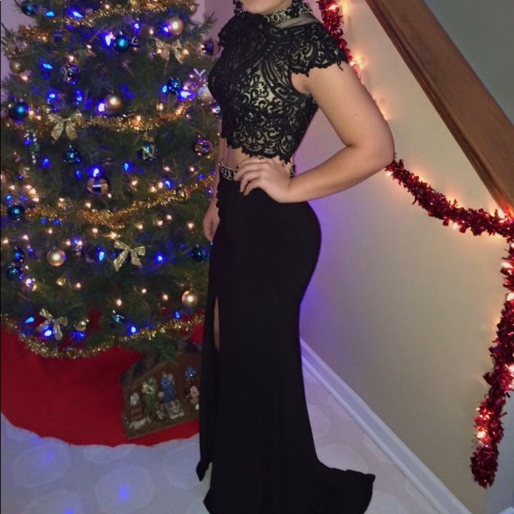 Two Piece Formal Dress